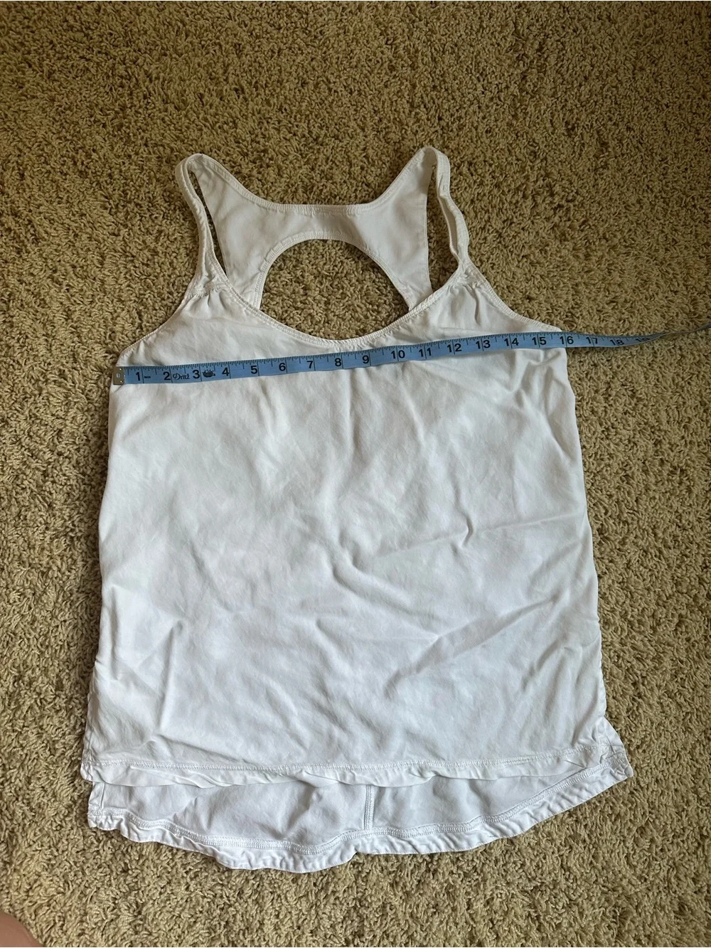 Lululemon tank top white